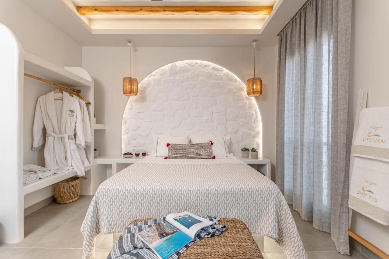 Porto Dema Luxury Suites Schoinoussa Exterior photo
